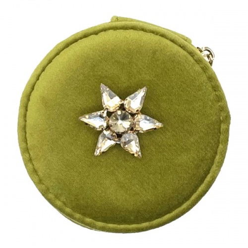 Chartreuse Jewellery Travel Pot with Champagne Star by Sixton London